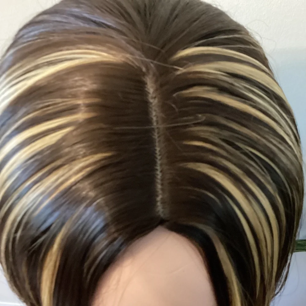 Synthetic Highlight Wig